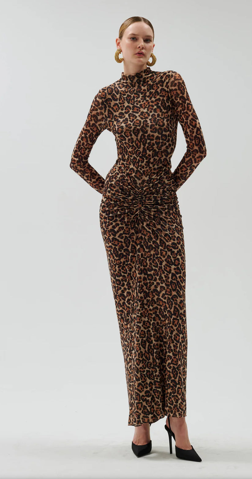 Scorpio Dress Leopard