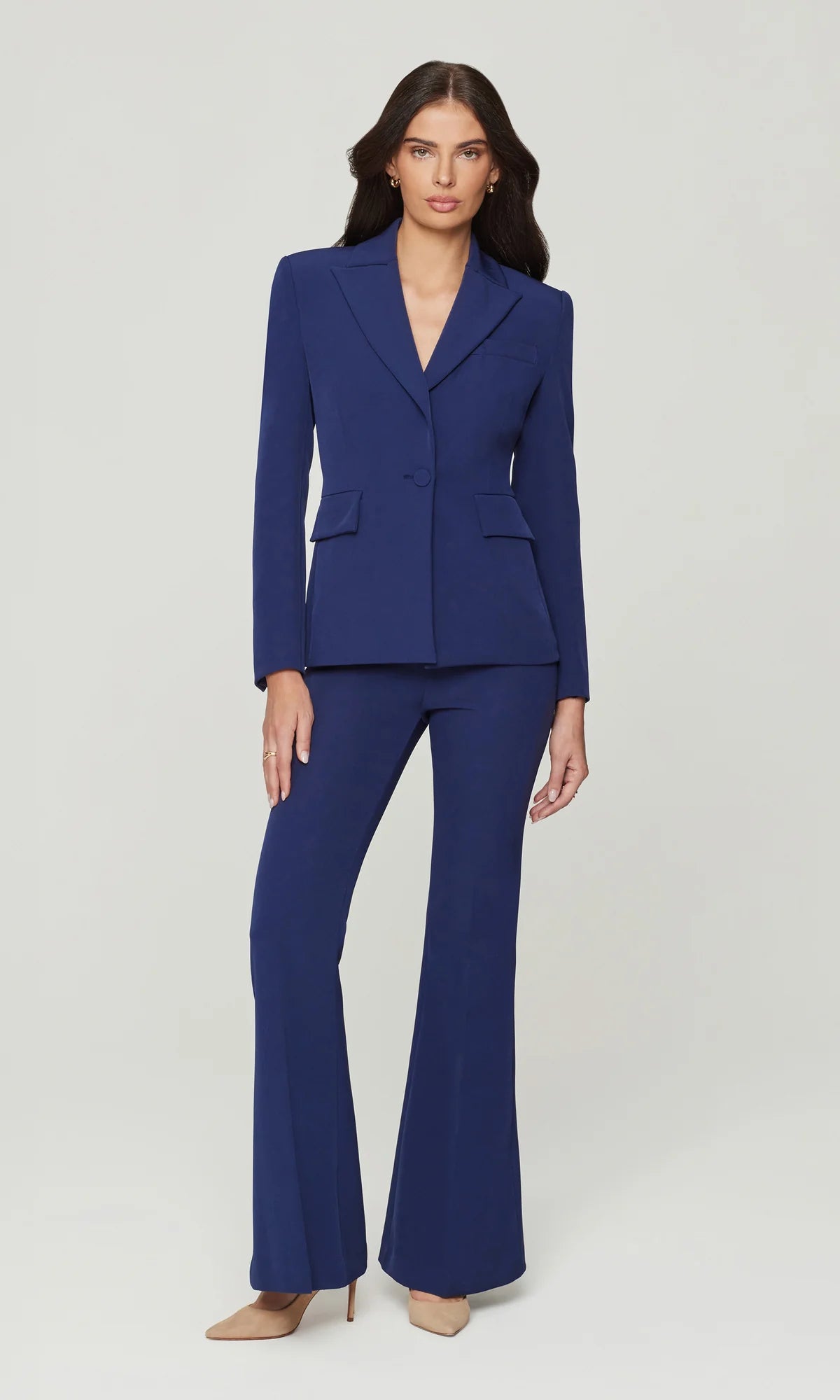 Wesley Crepe Pants Navy