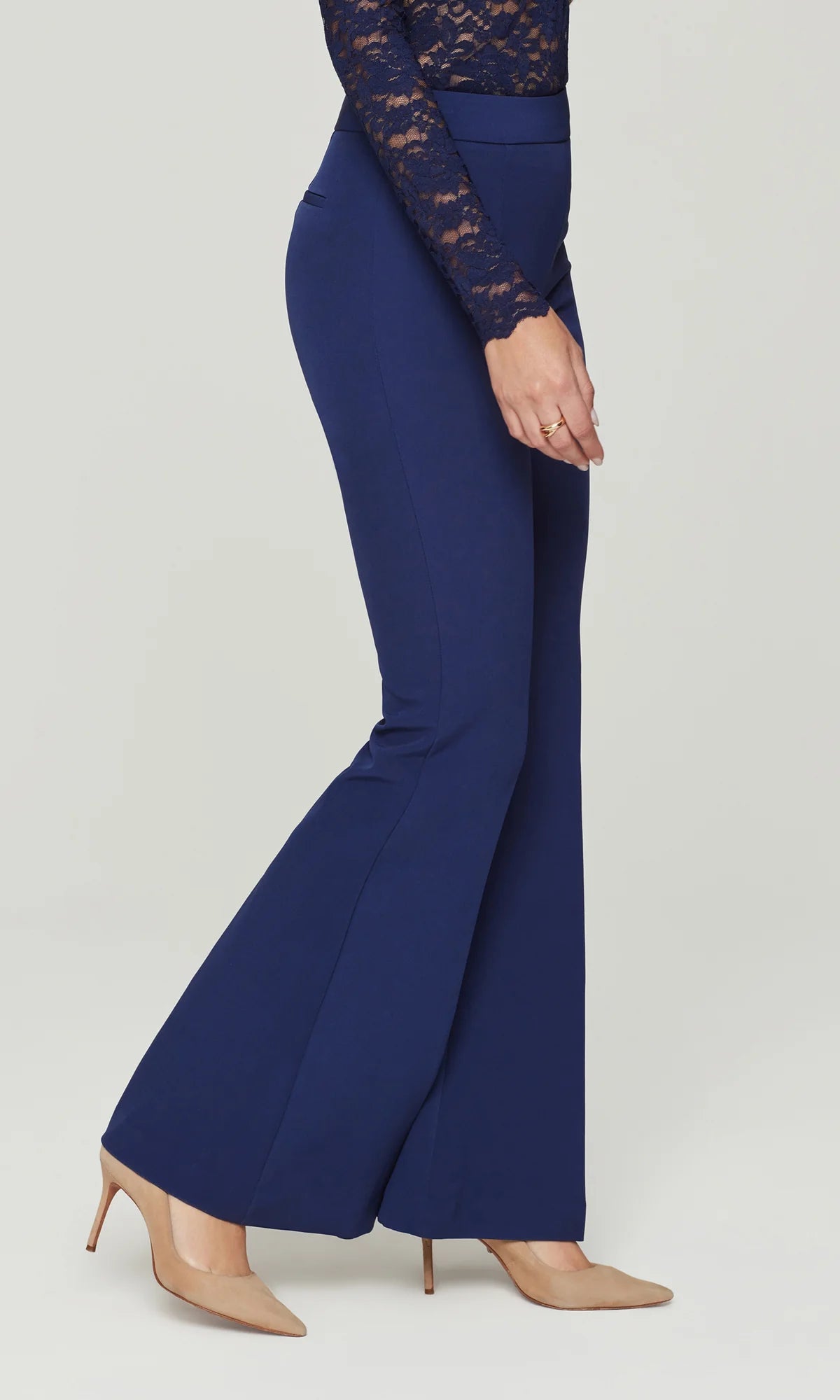 Wesley Crepe Pants Navy