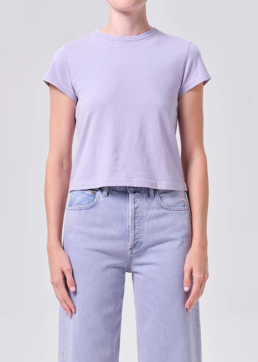 Adine Shrunken Tee Lilac