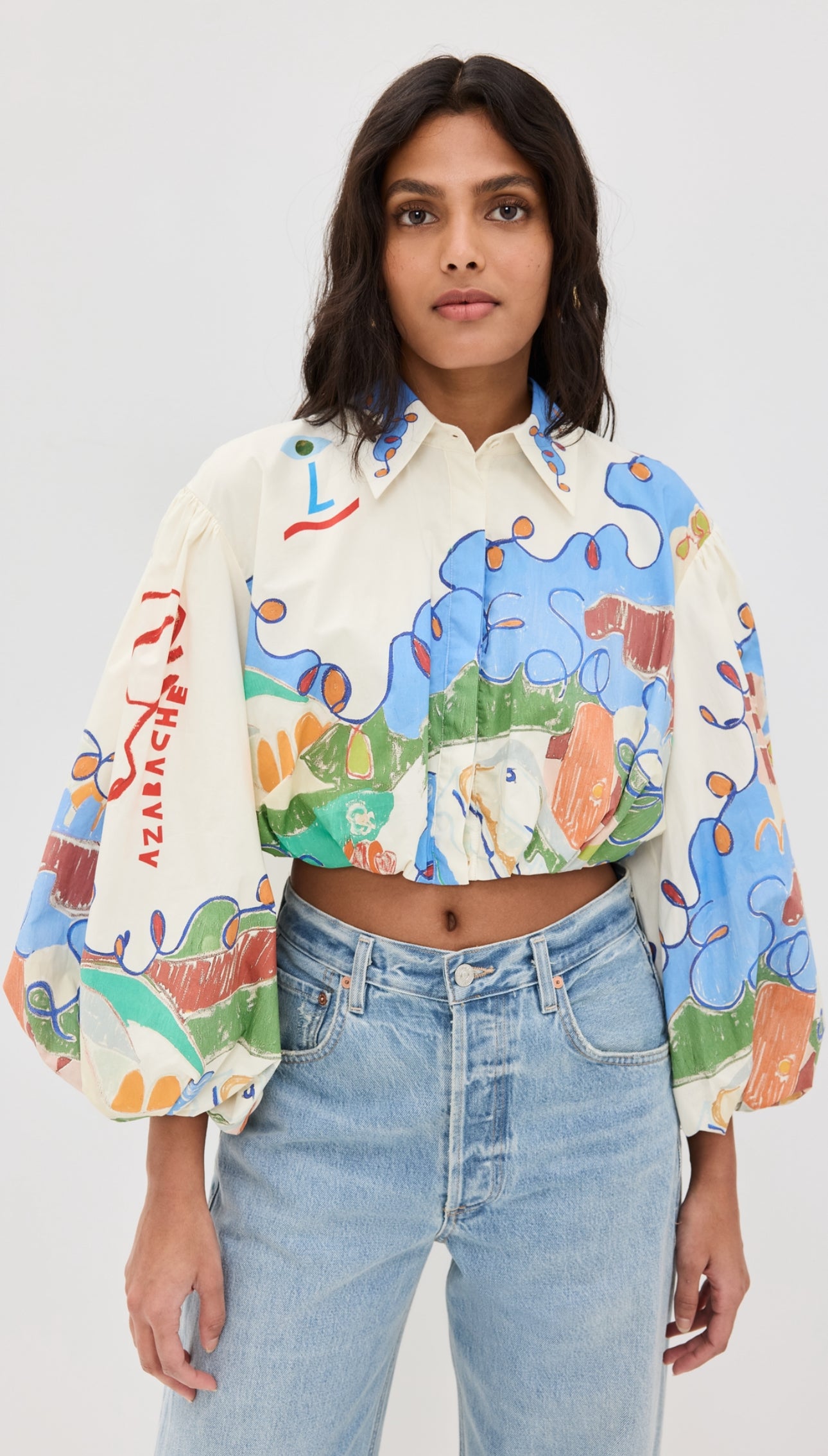 Nadia Cropped Shirt