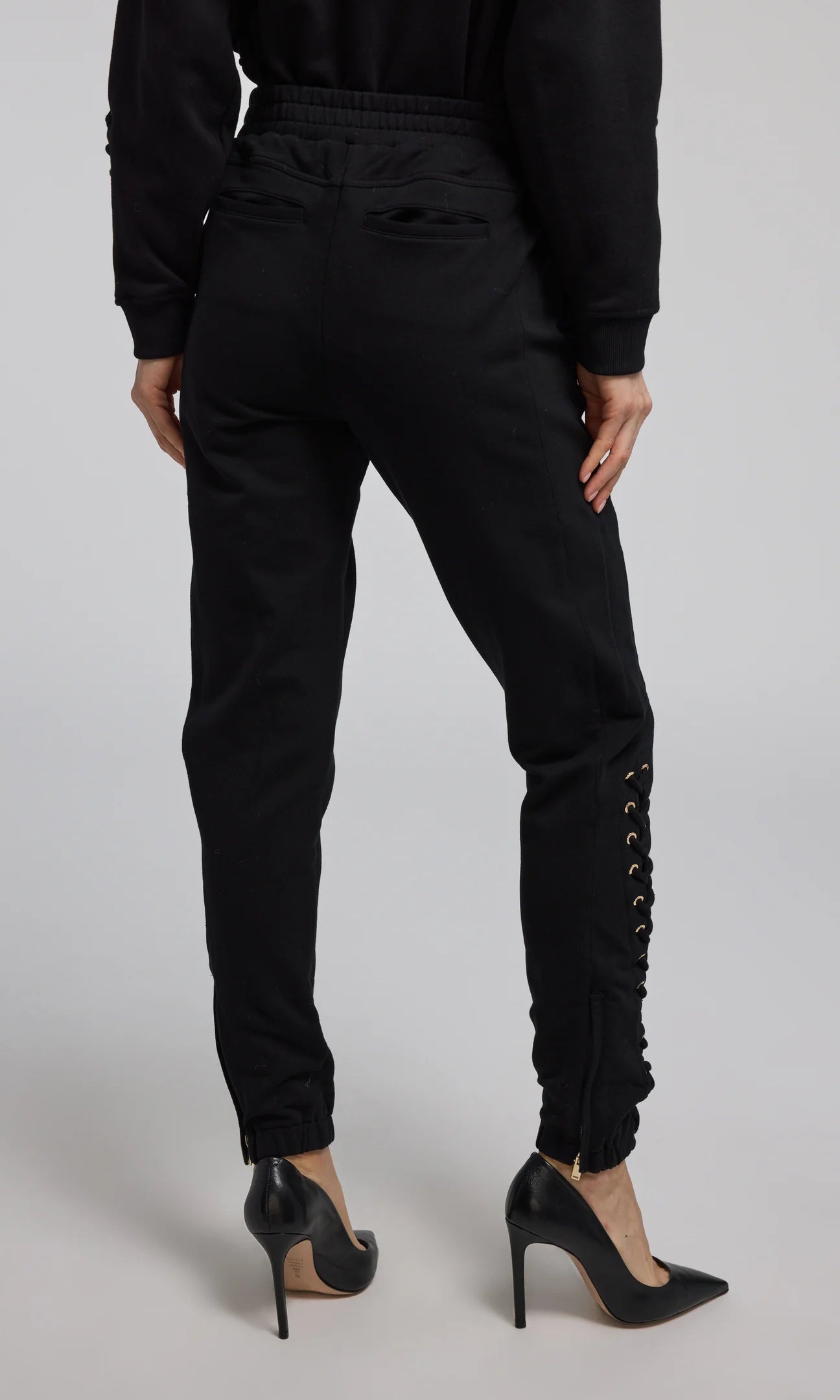 Caprice Laceup Sweatpants