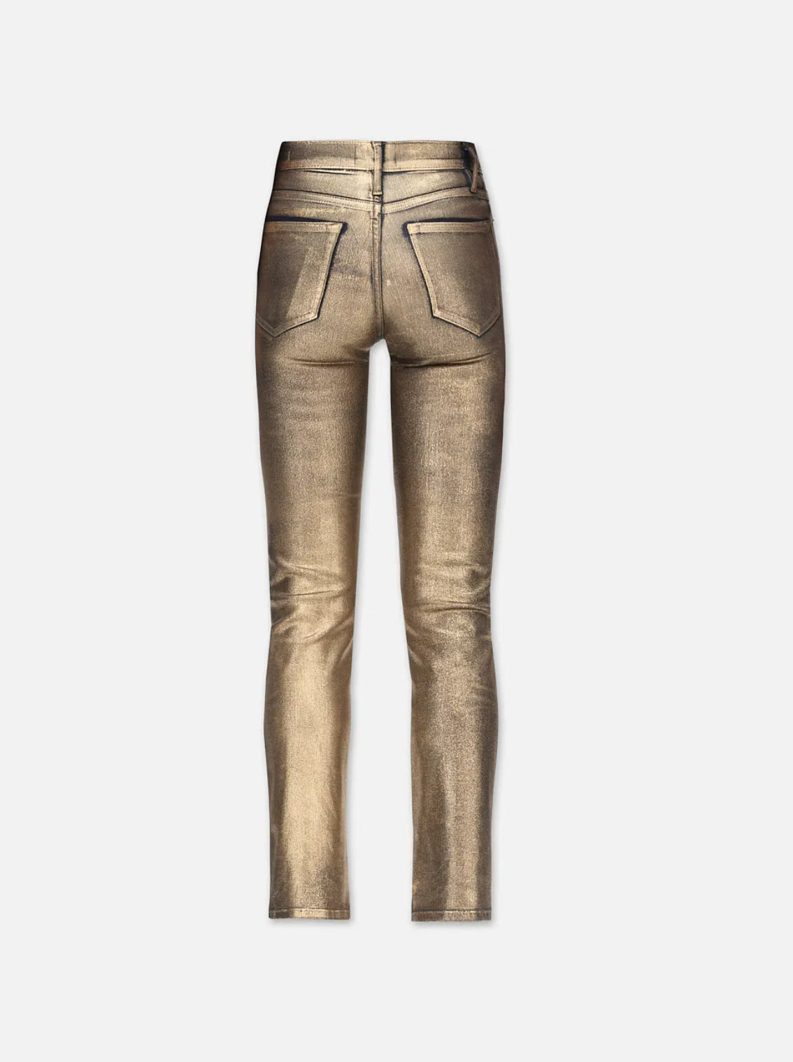 Gold sales coated jeans