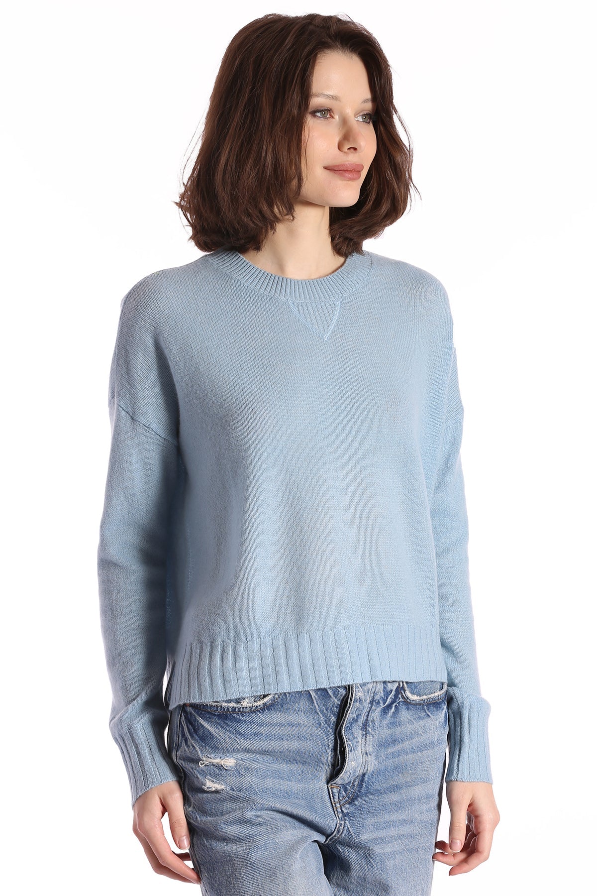 Cashmere Sport Crewneck Sweater