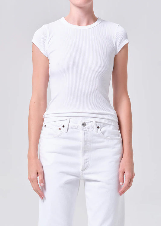 Edison Tee White