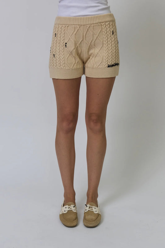 Jaden Embroidered Shorts