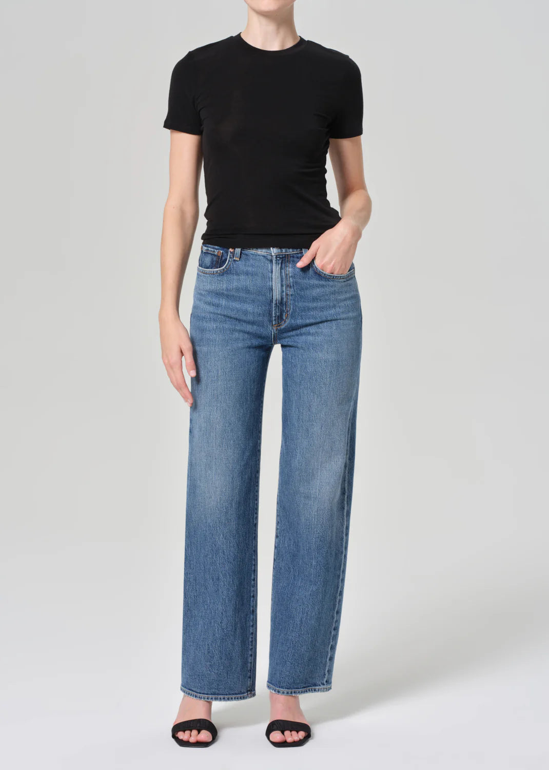 Harper Straight Jean (Stretch) In Fix