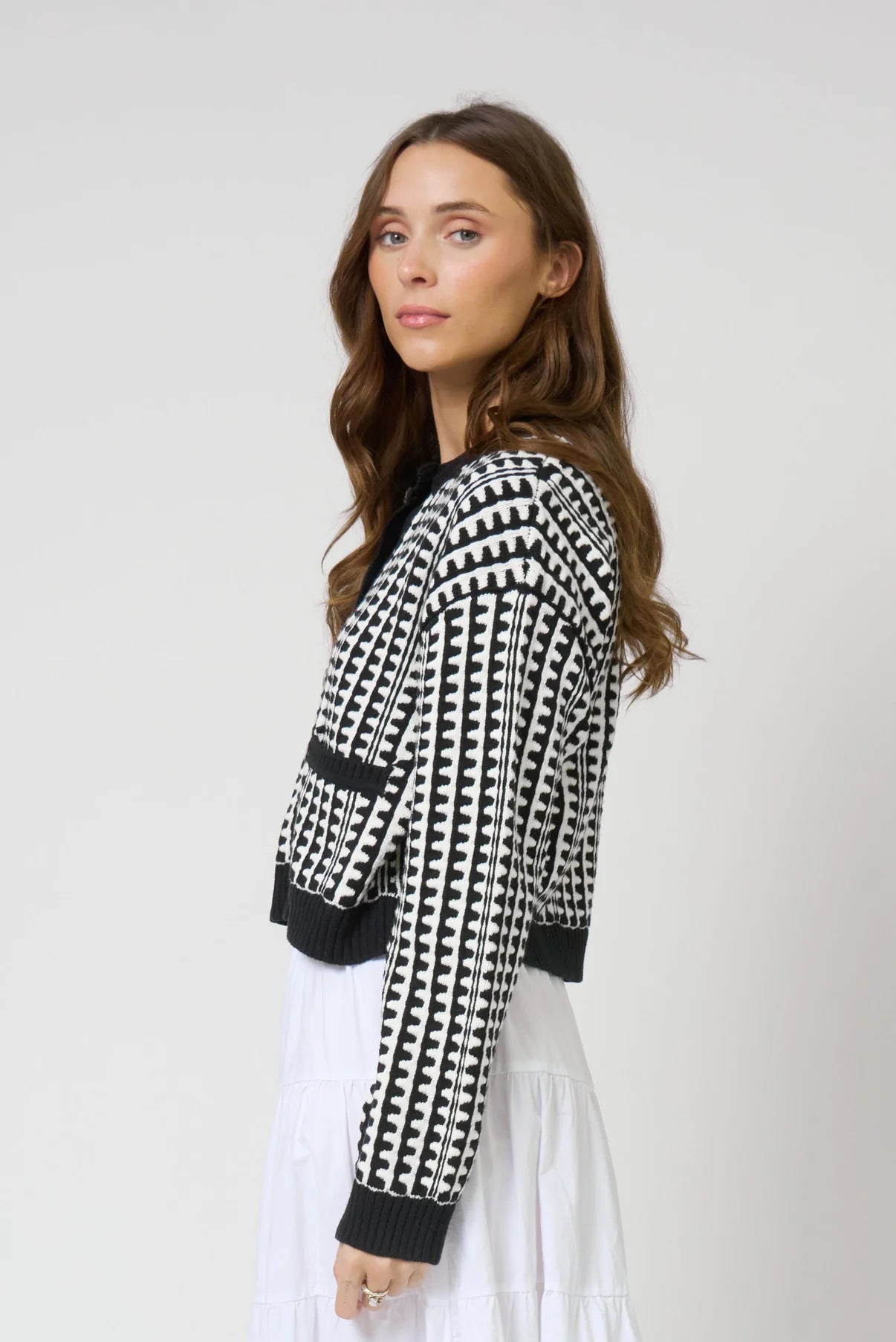 Skye Scallop Stitch Cardi