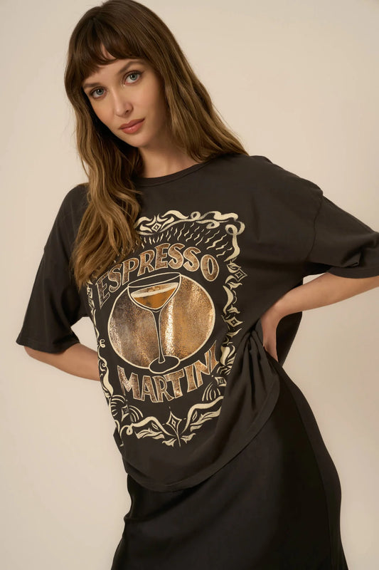 Espresso Martini Foil Tshirt