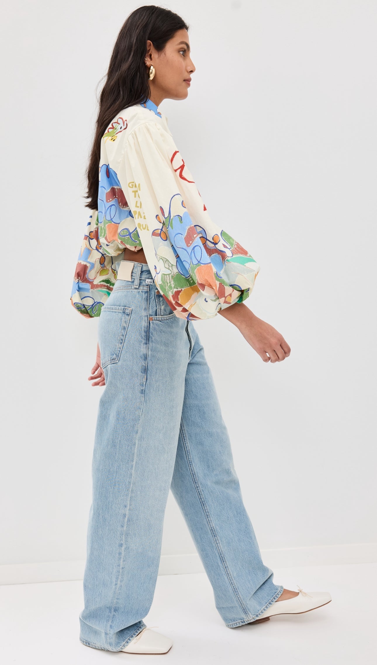 Nadia Cropped Shirt