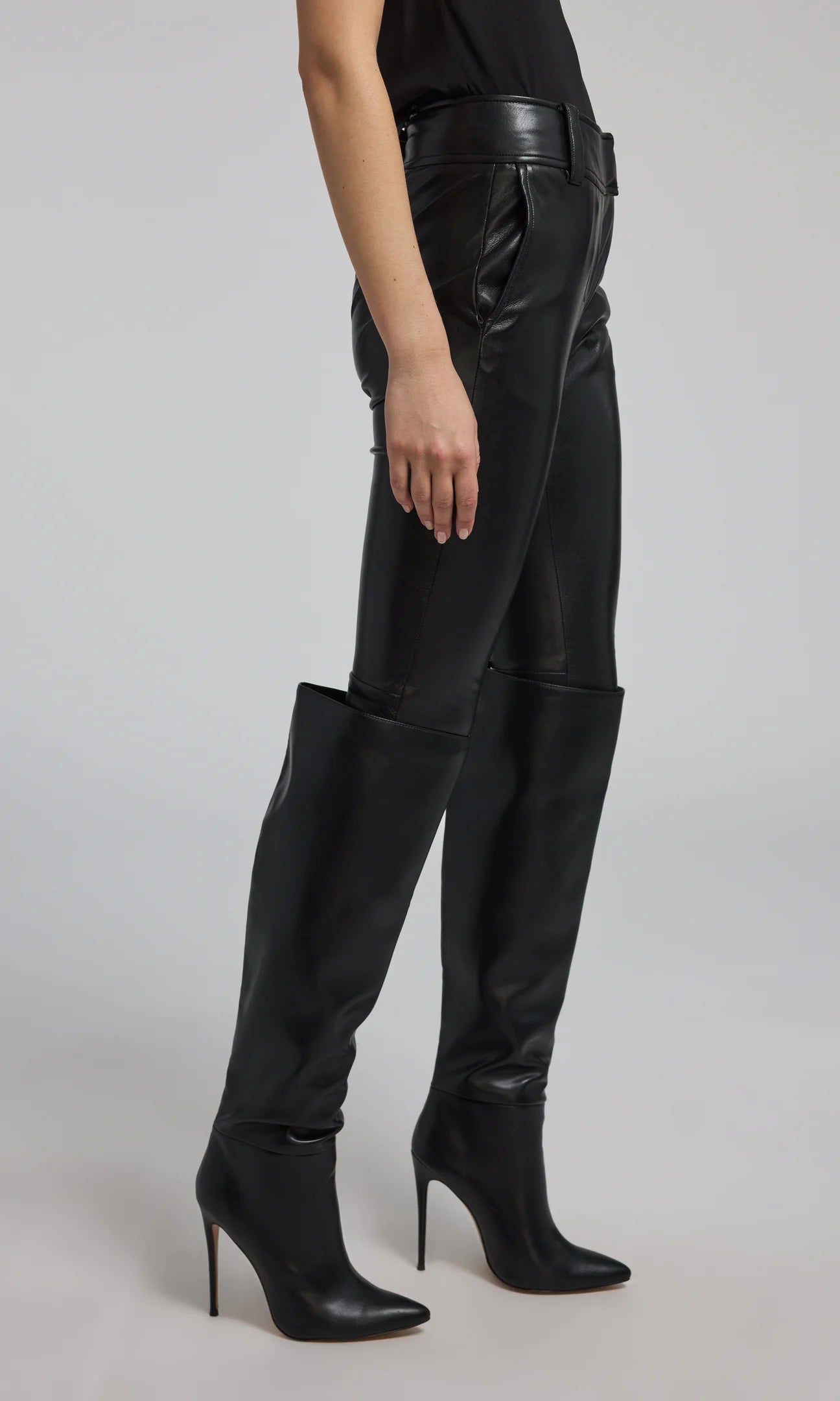 Alexandra Vegan Leather Pants