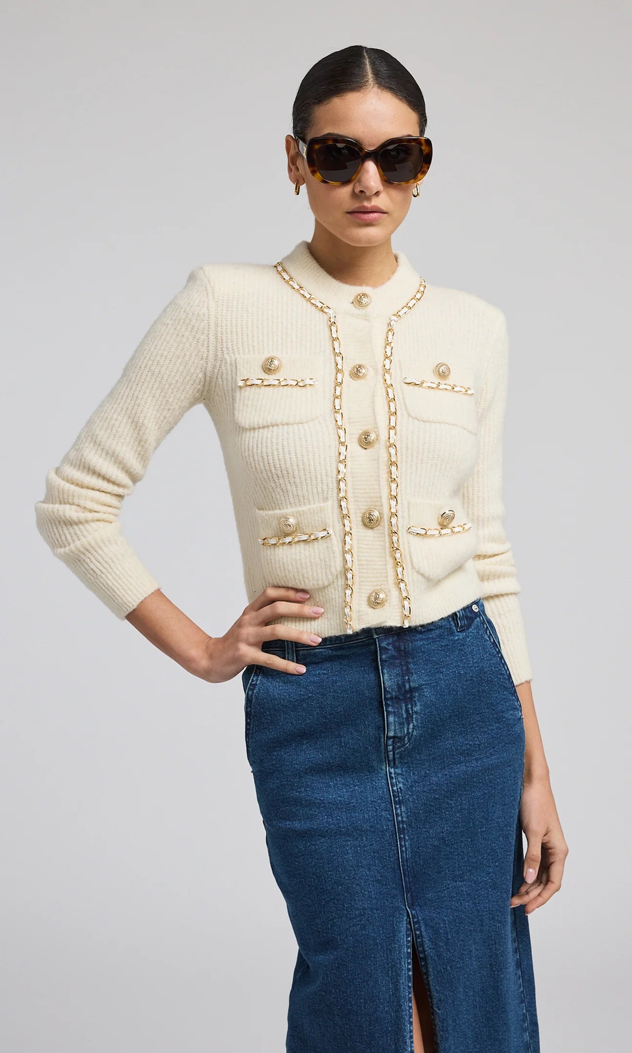 Selma Chain Cardigan