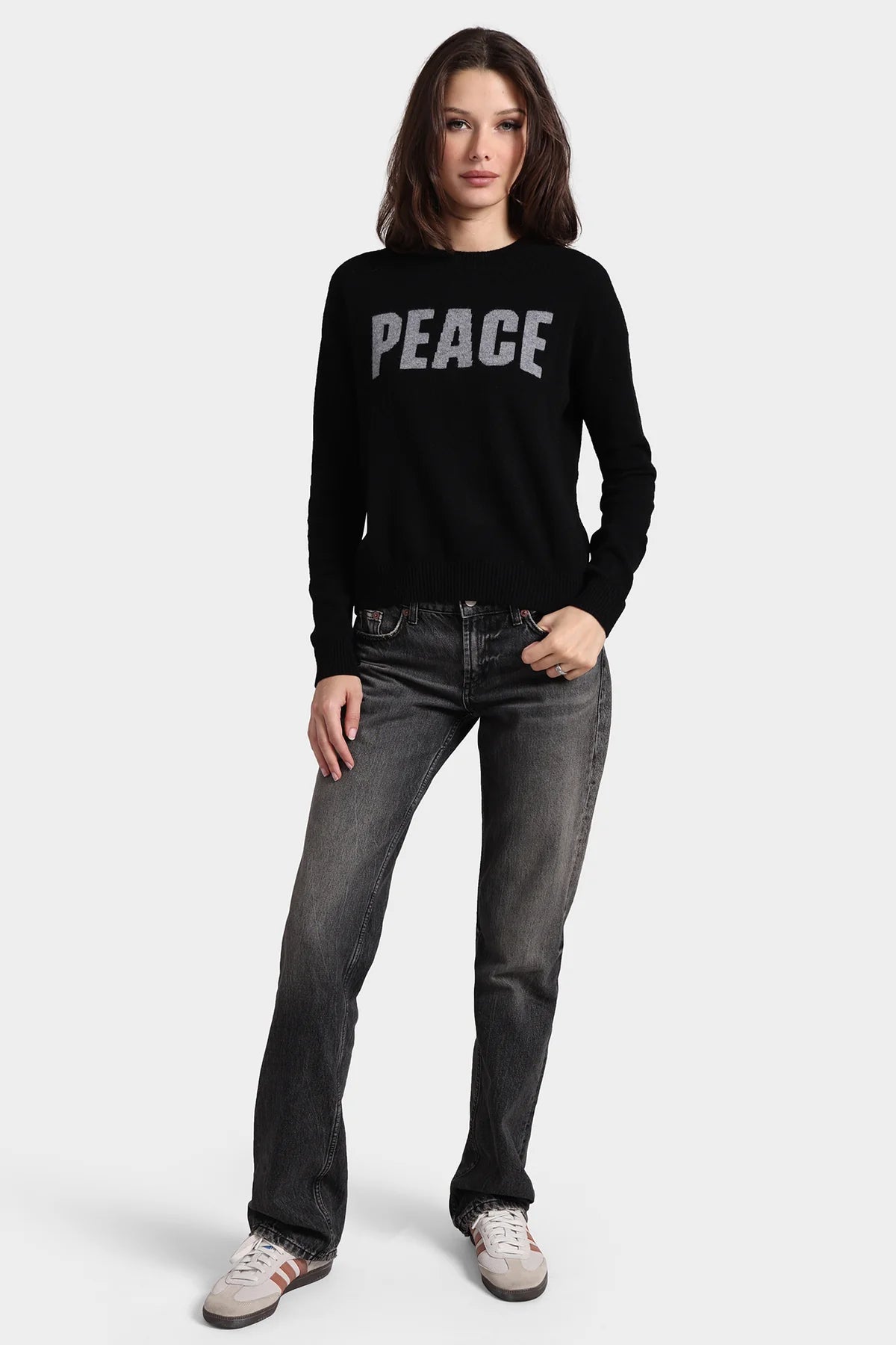 Cashmere Peace Crewneck