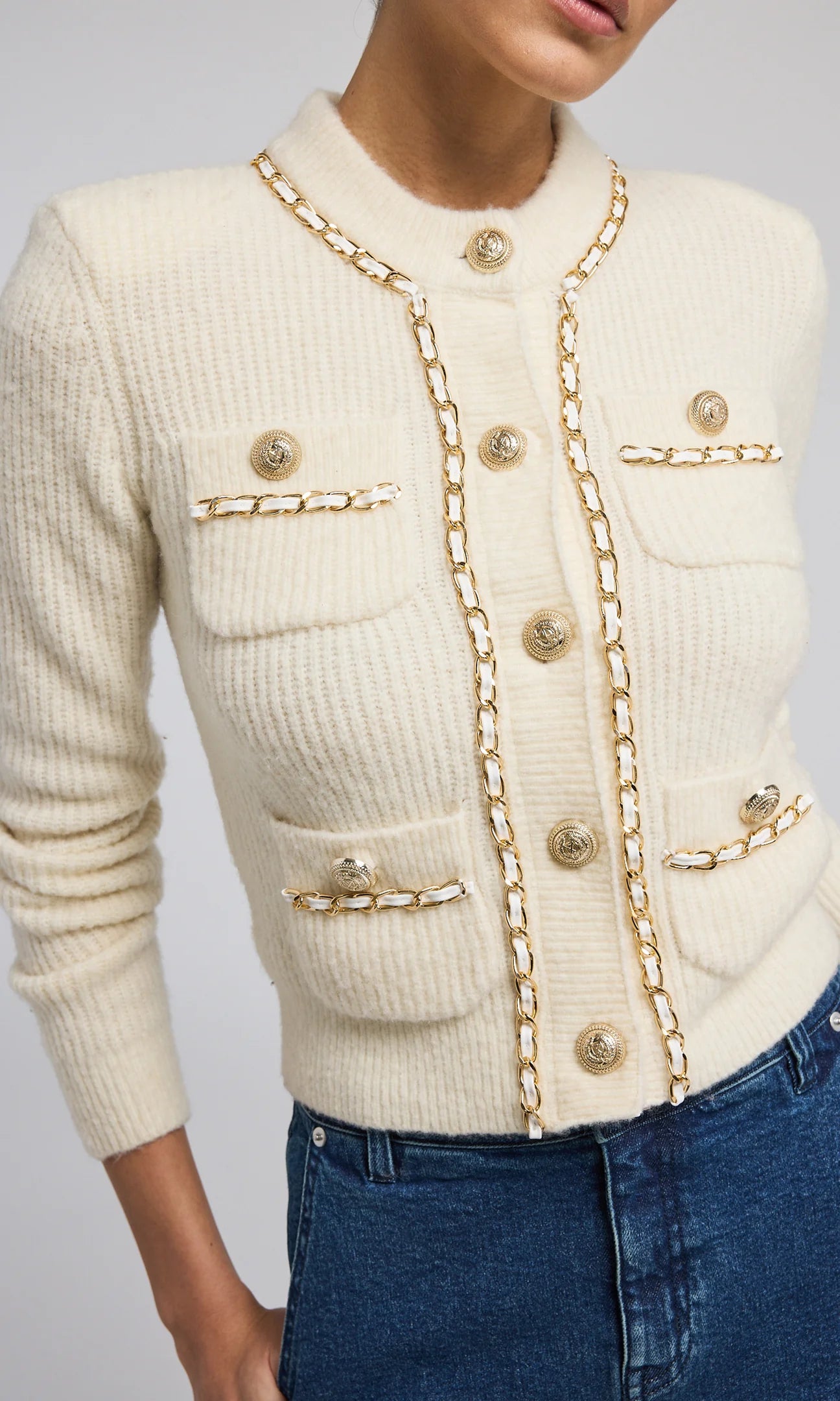 Selma Chain Cardigan