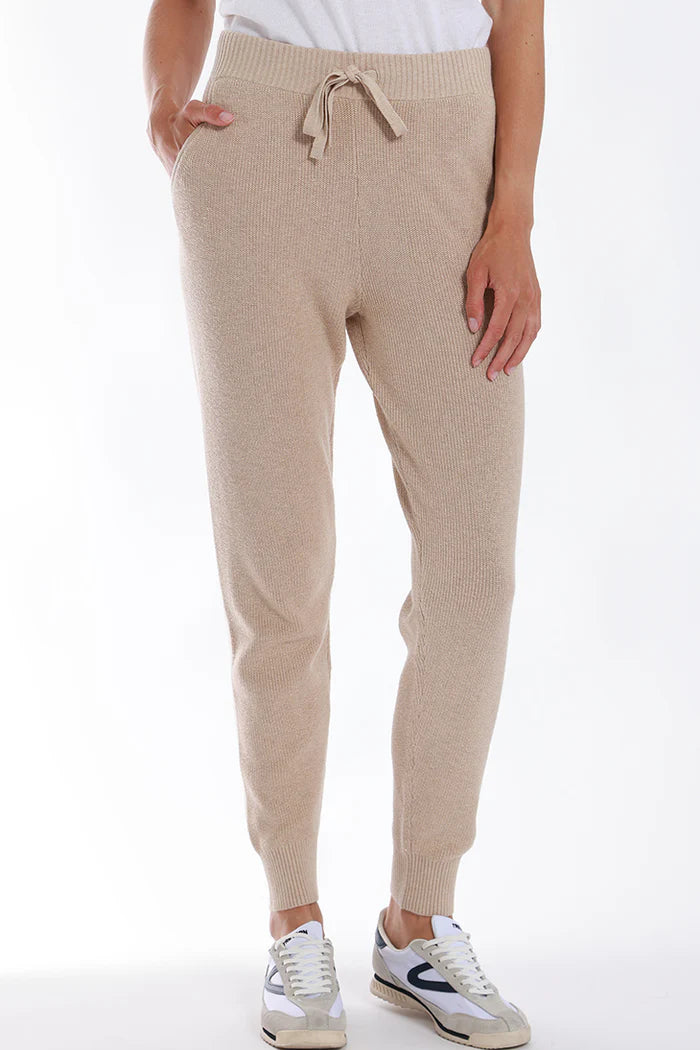 Cotton Cashmere Jogger Brown Sugar