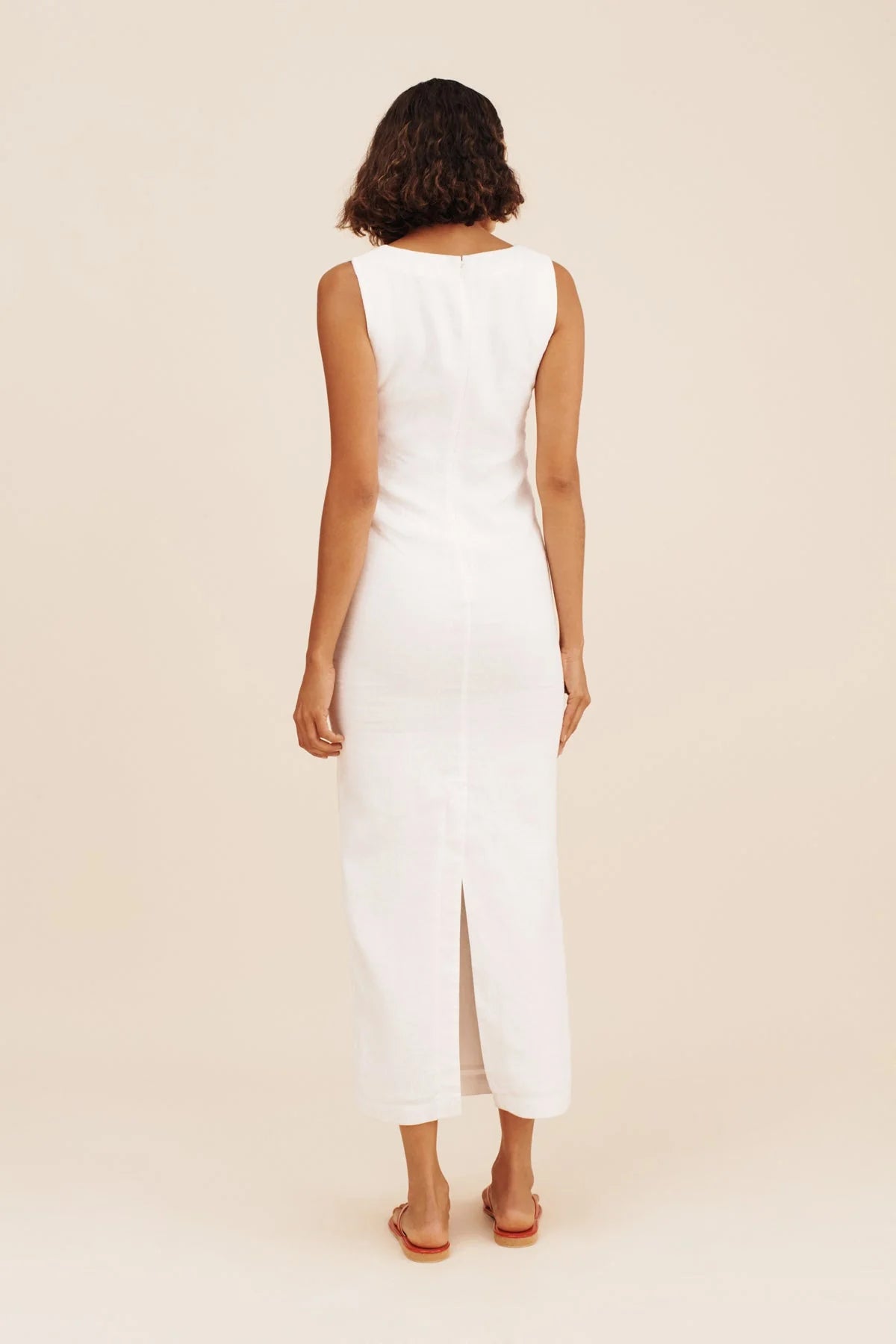 Alice Midi Dress Ivory