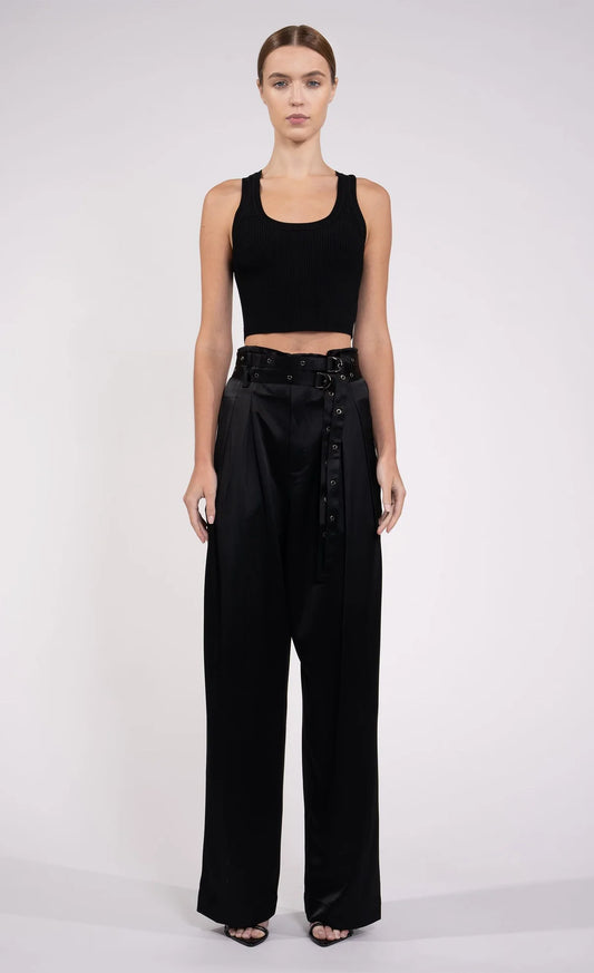 Eve Crop Black