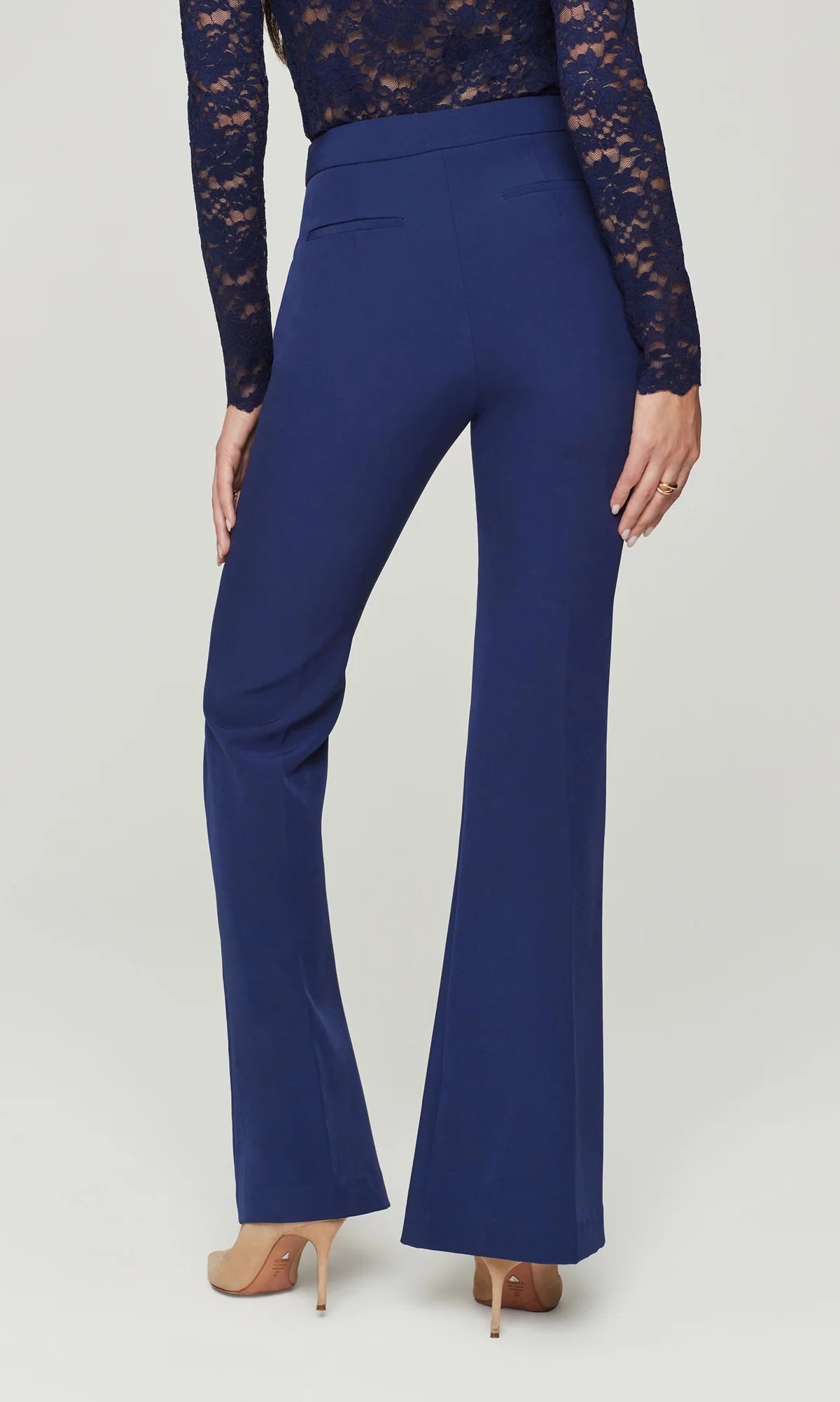 Wesley Crepe Pants Navy