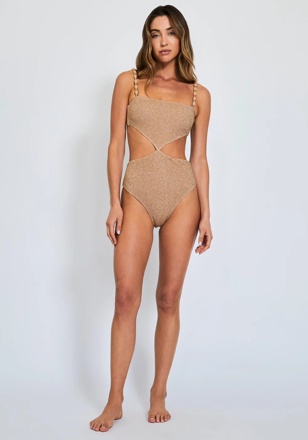 Gold Shimmer One Piece