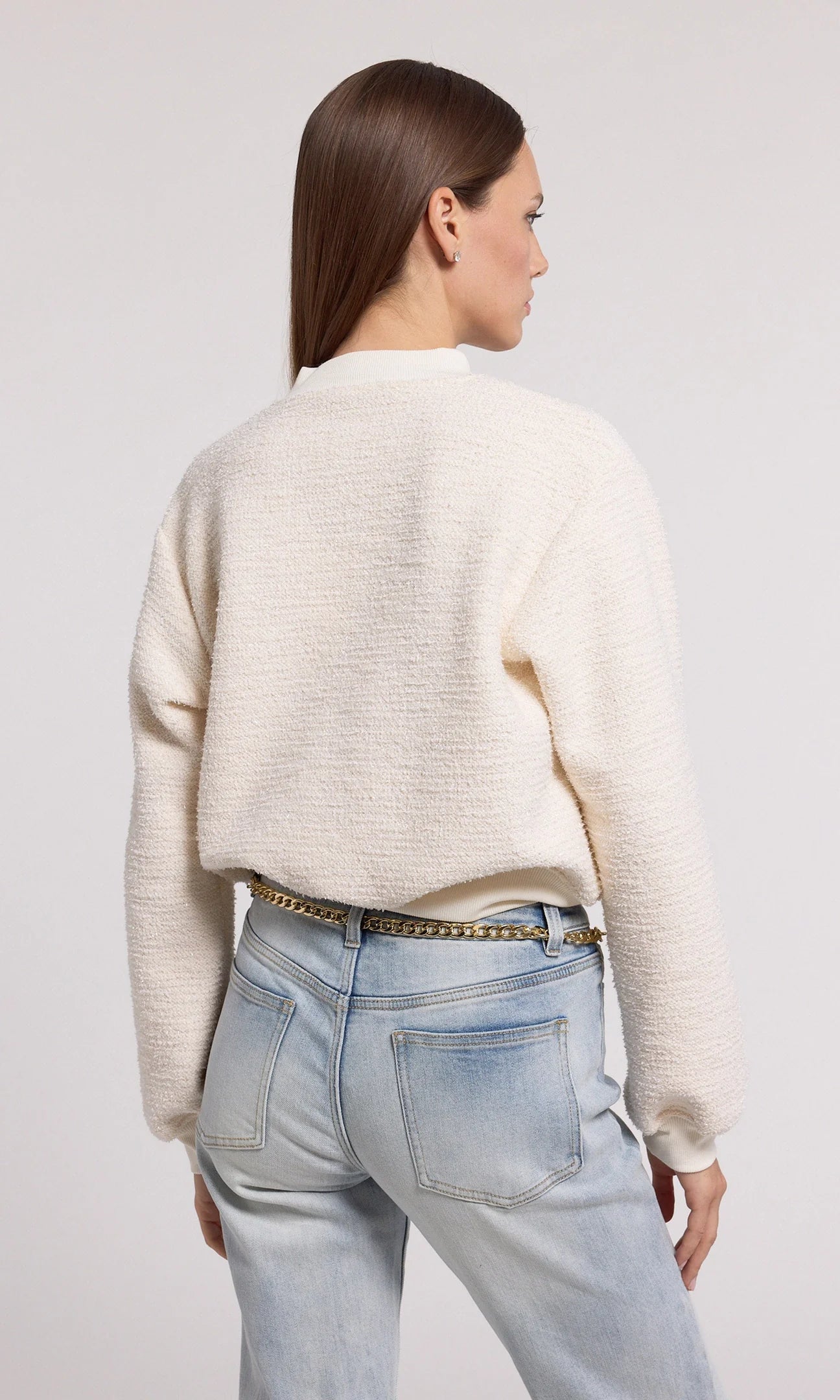 Julie Tweed Sweatshirt