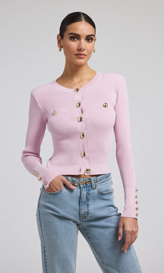 Pennie Ribbed Cardi