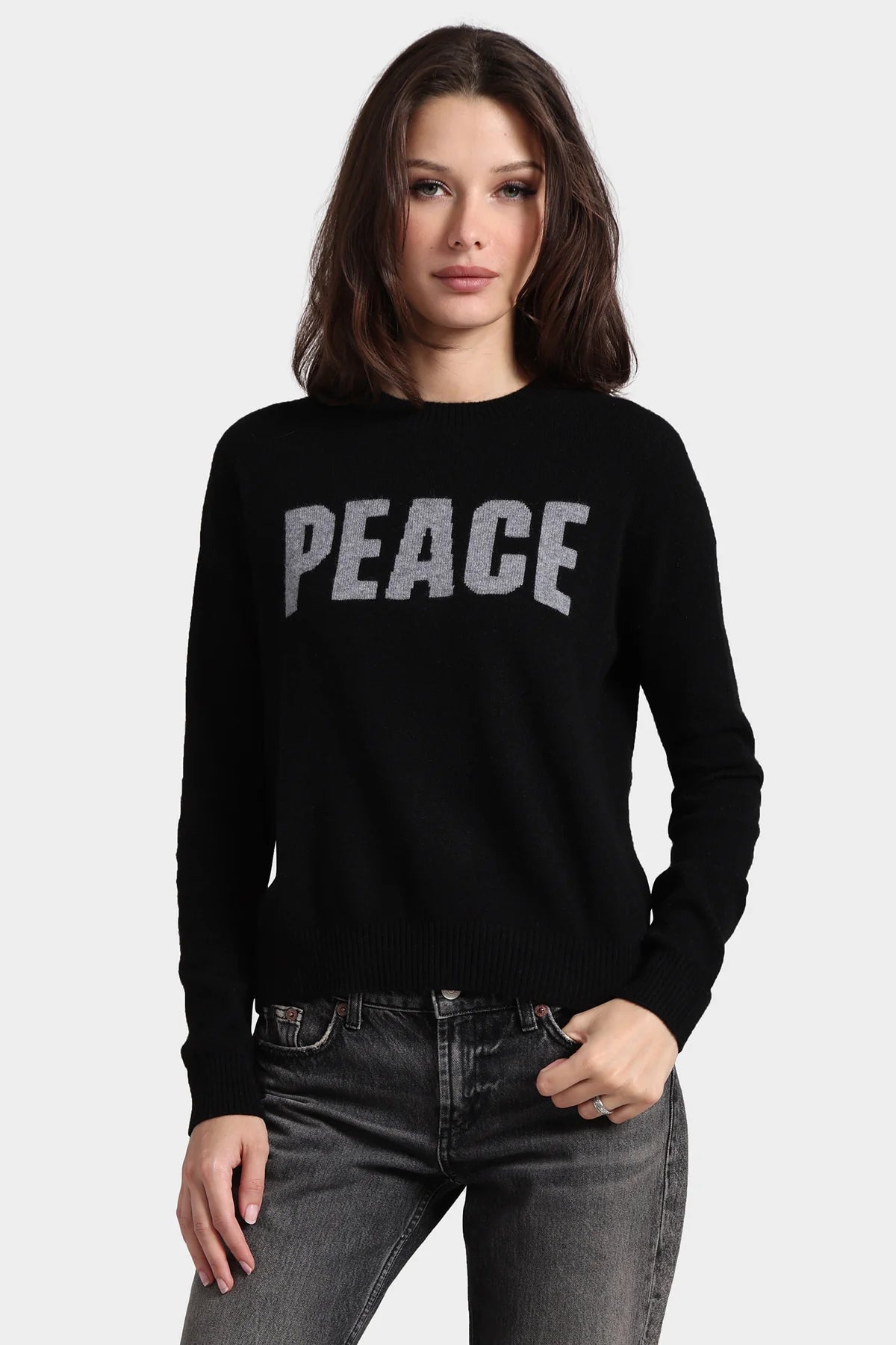 Cashmere Peace Crewneck