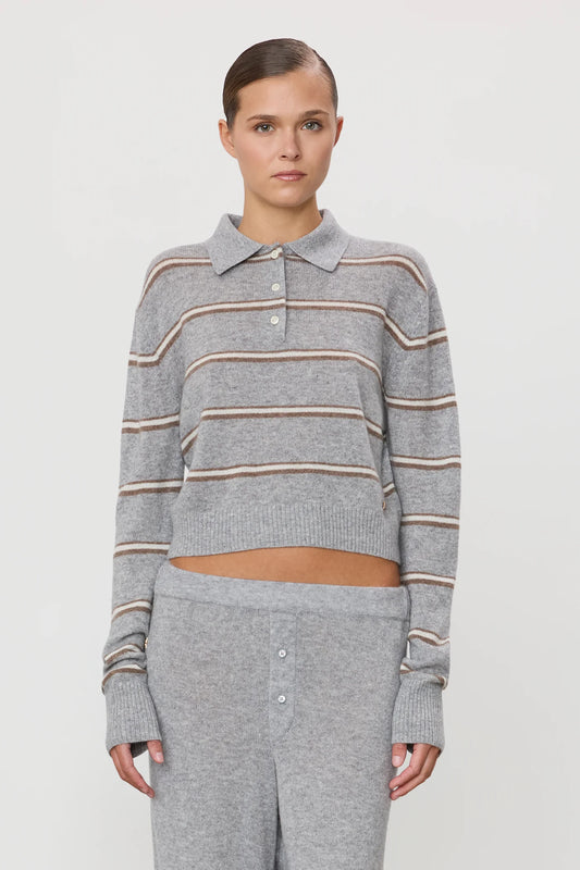 Barrett Sweeter Heather Grey Stripe