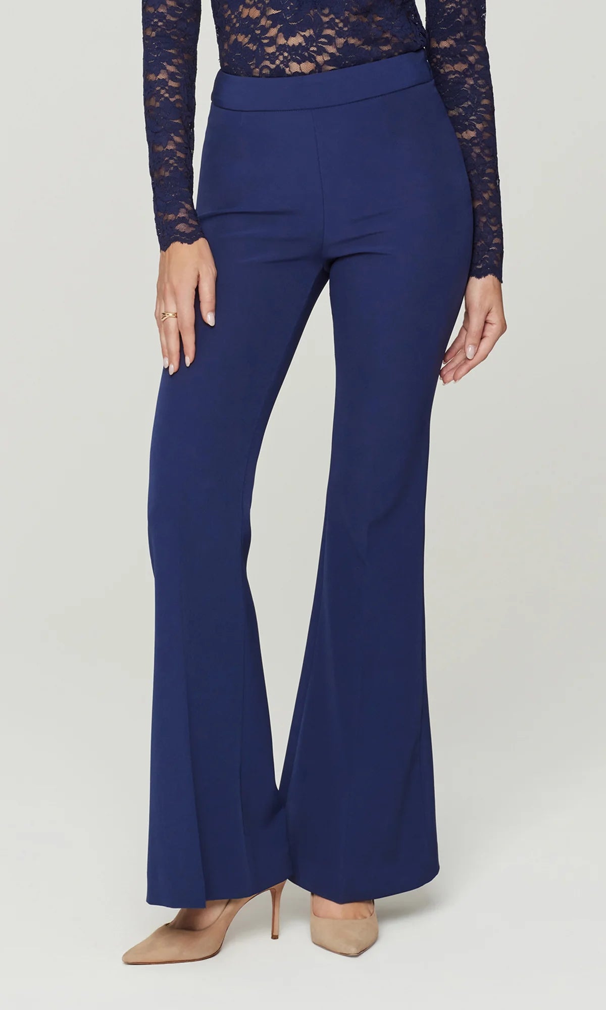 Wesley Crepe Pants Navy