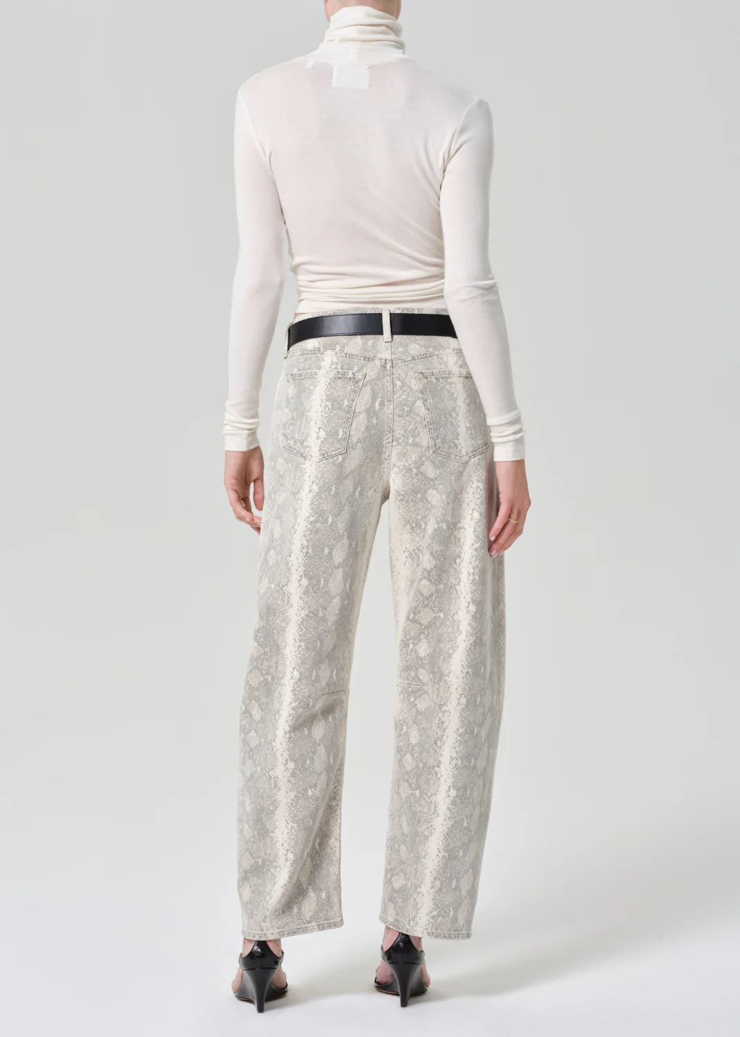 Miro Long Relaxed Jean Python