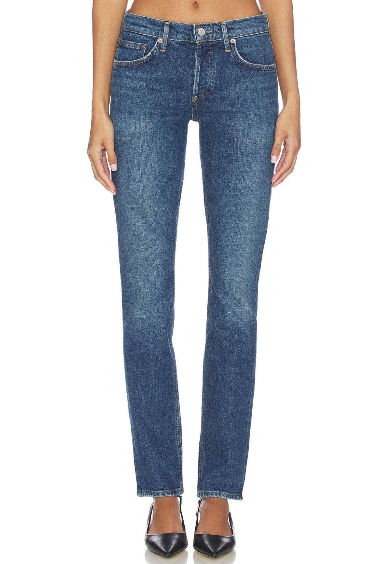 Cocktail Ankle Jean in Outline