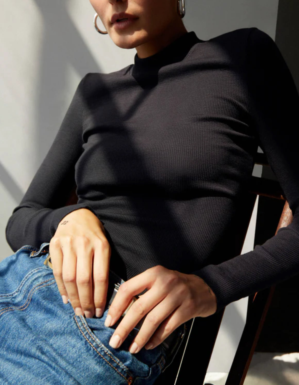 Gina Long Sleeve Black