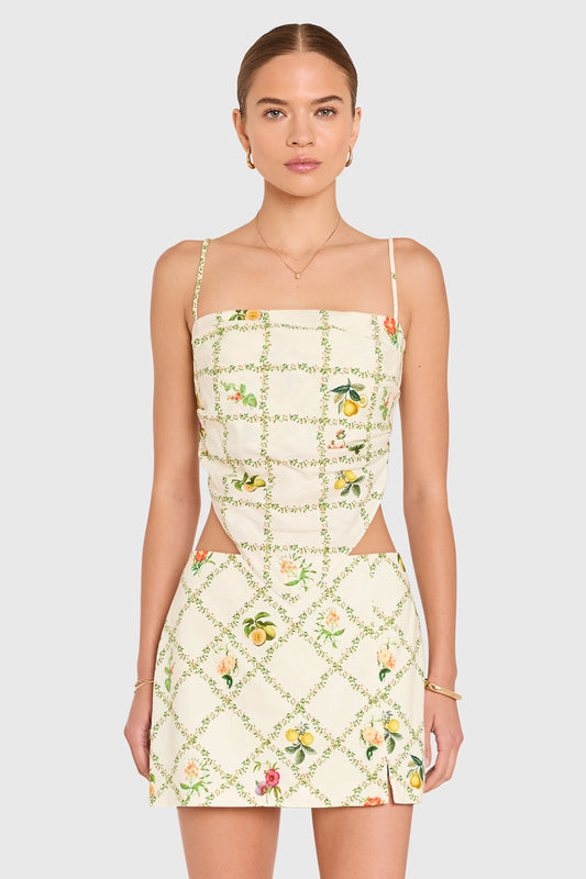 Juna Top In Trellis