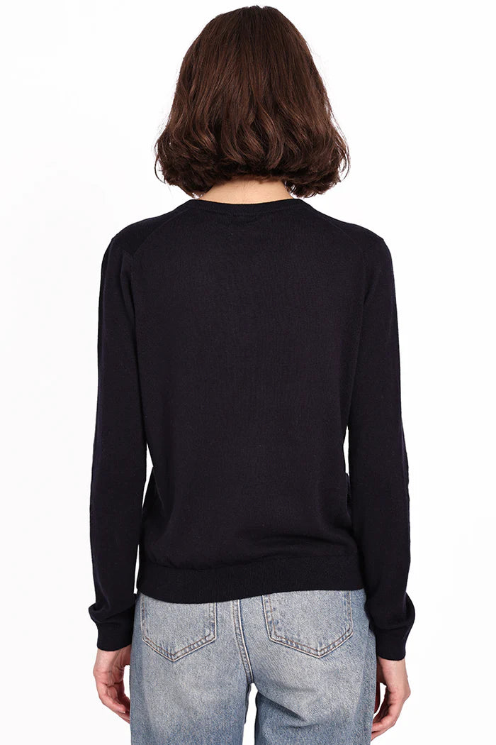 Supima Long Sleeve V Neck