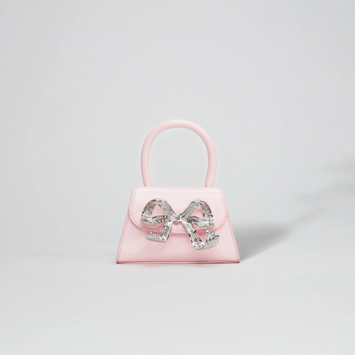 Pink Micro Bow Bag
