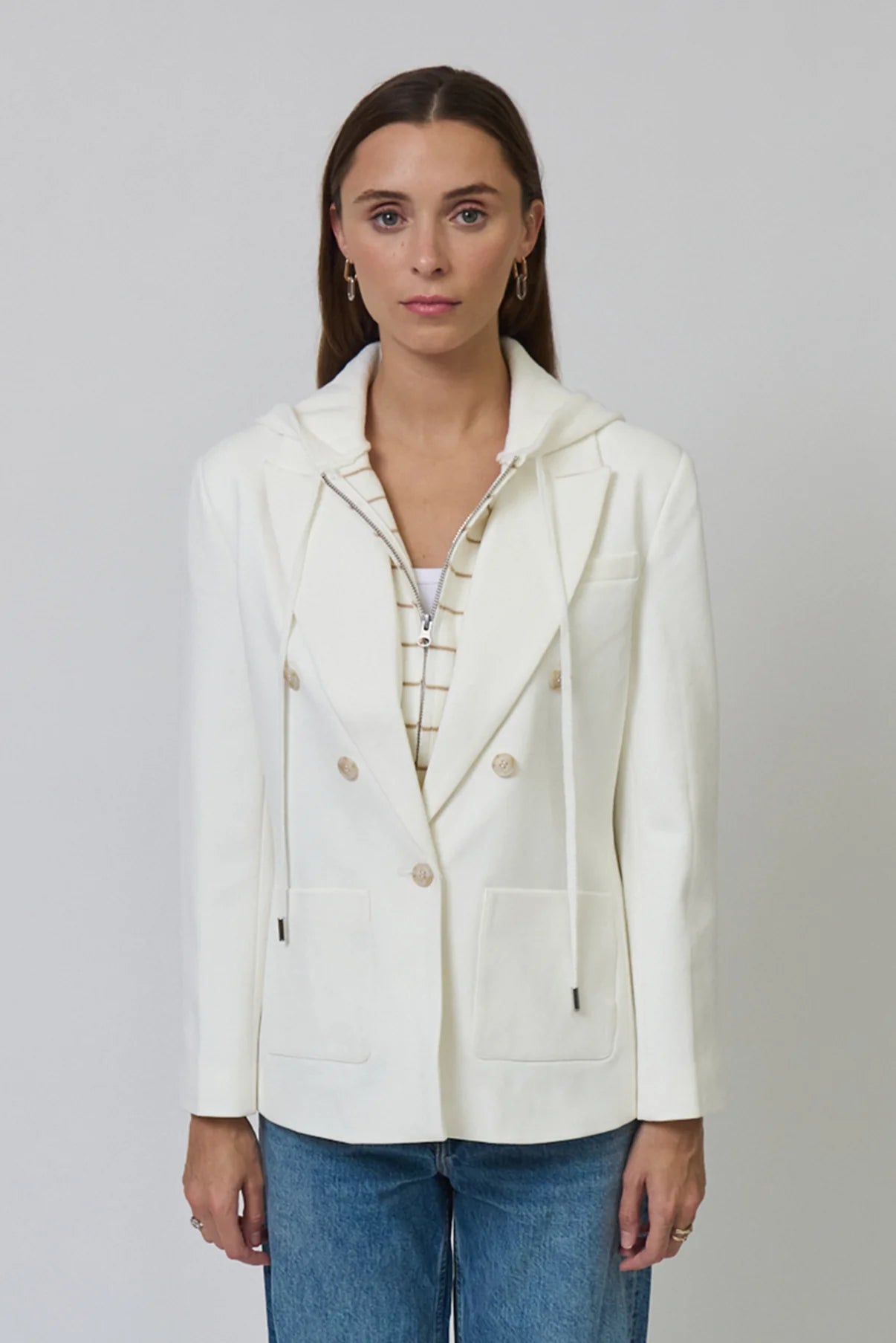 Nevada Stripe Sweater Dickey Blazer