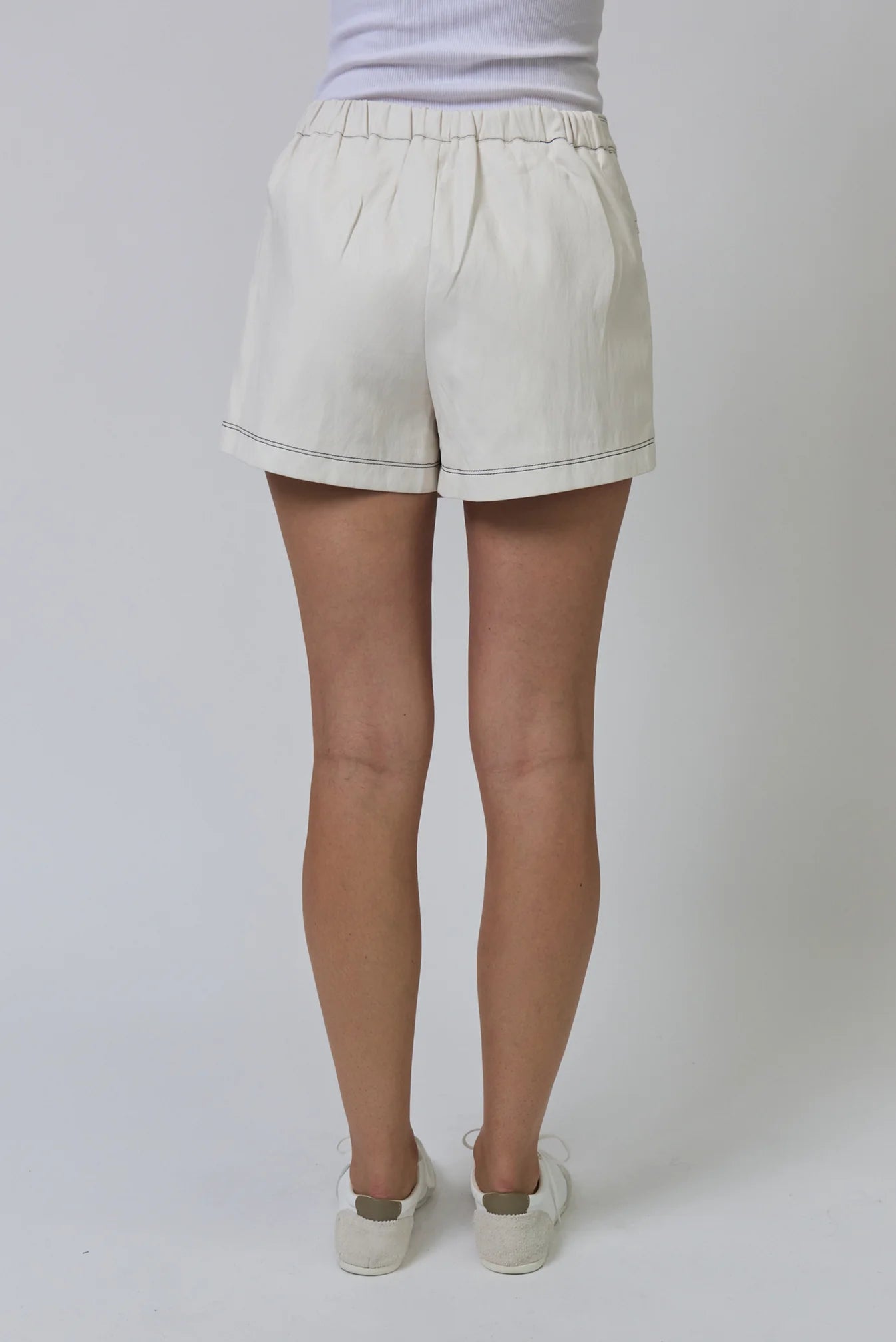 Chloe Asymmetrical Vegan Leather Skort