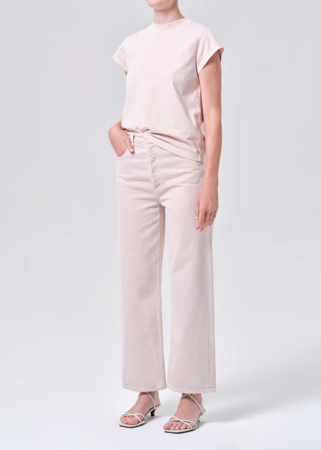 Bryce Cap Sleeve In Foundation