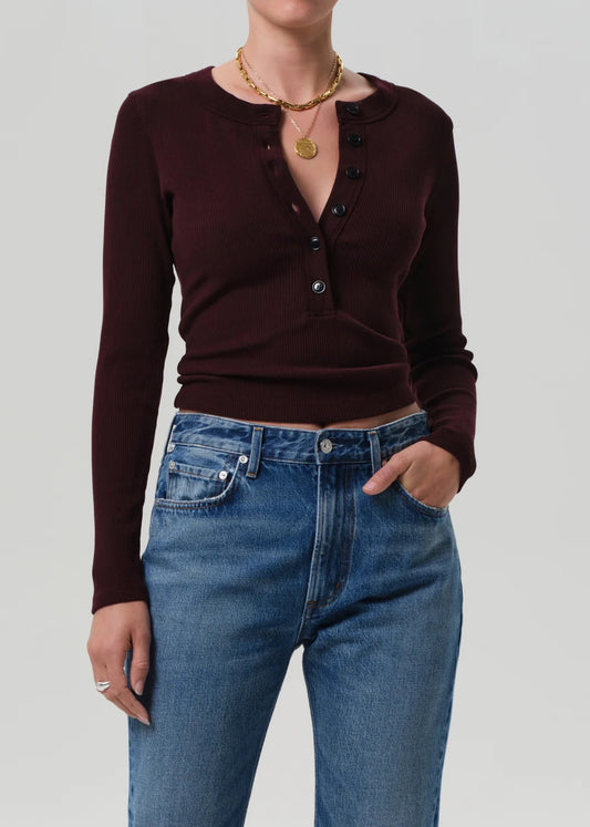 Varra Henley Mahogany