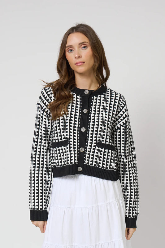Skye Scallop Stitch Cardi