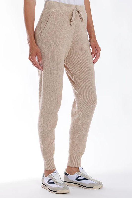 Cotton Cashmere Jogger Brown Sugar