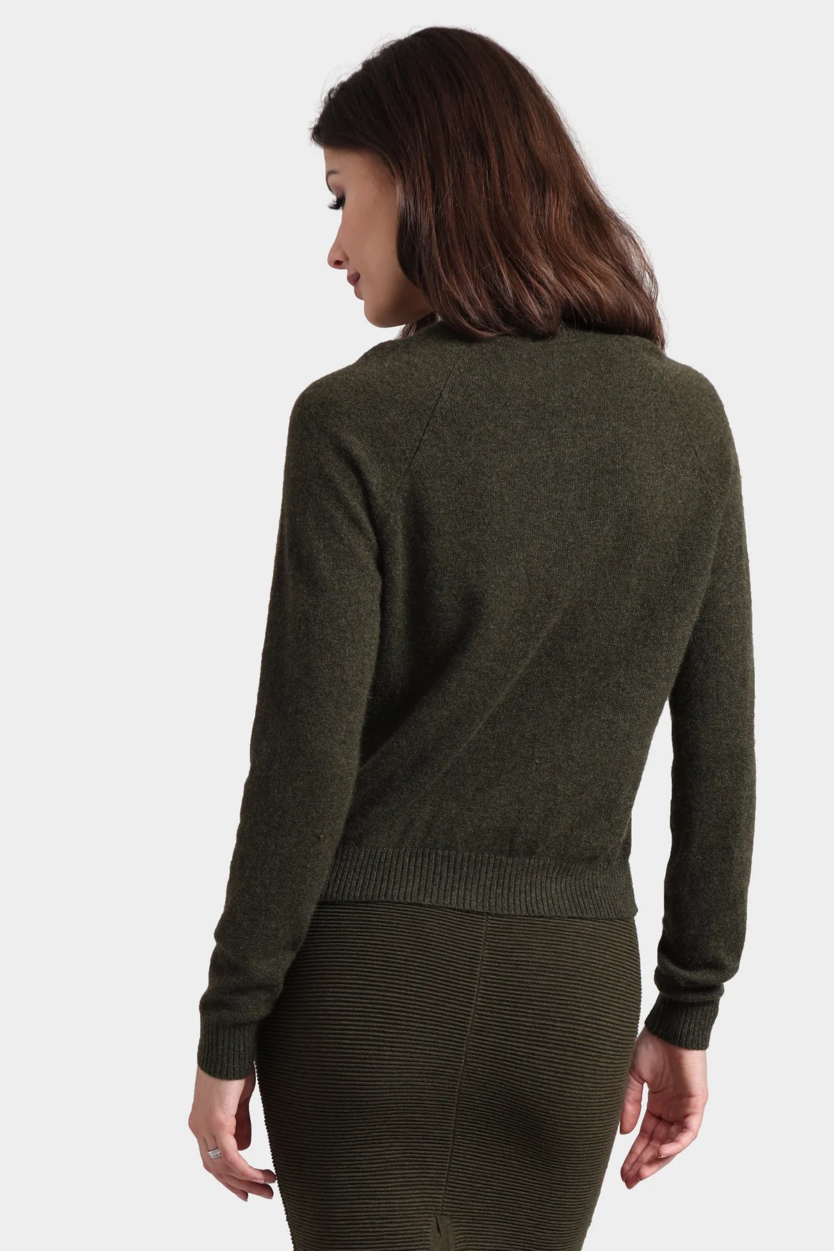 Cashmere Army Crew Sweater