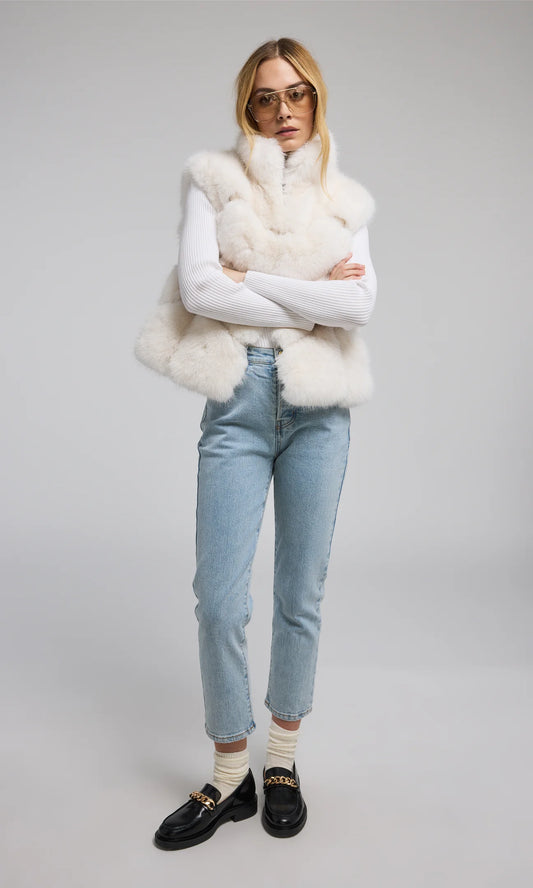 Rosario Faux Fur Vest