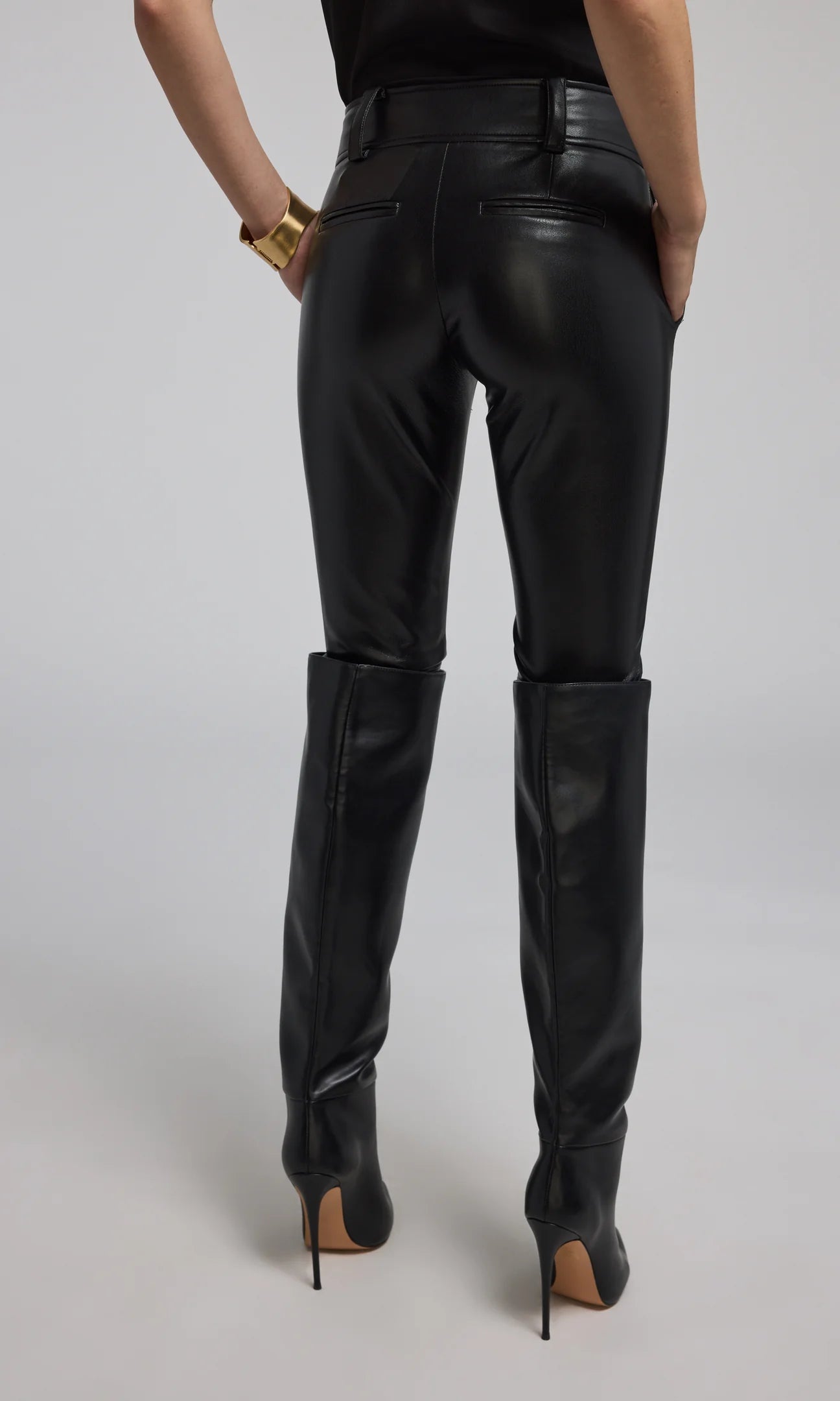 Alexandra Vegan Leather Pants