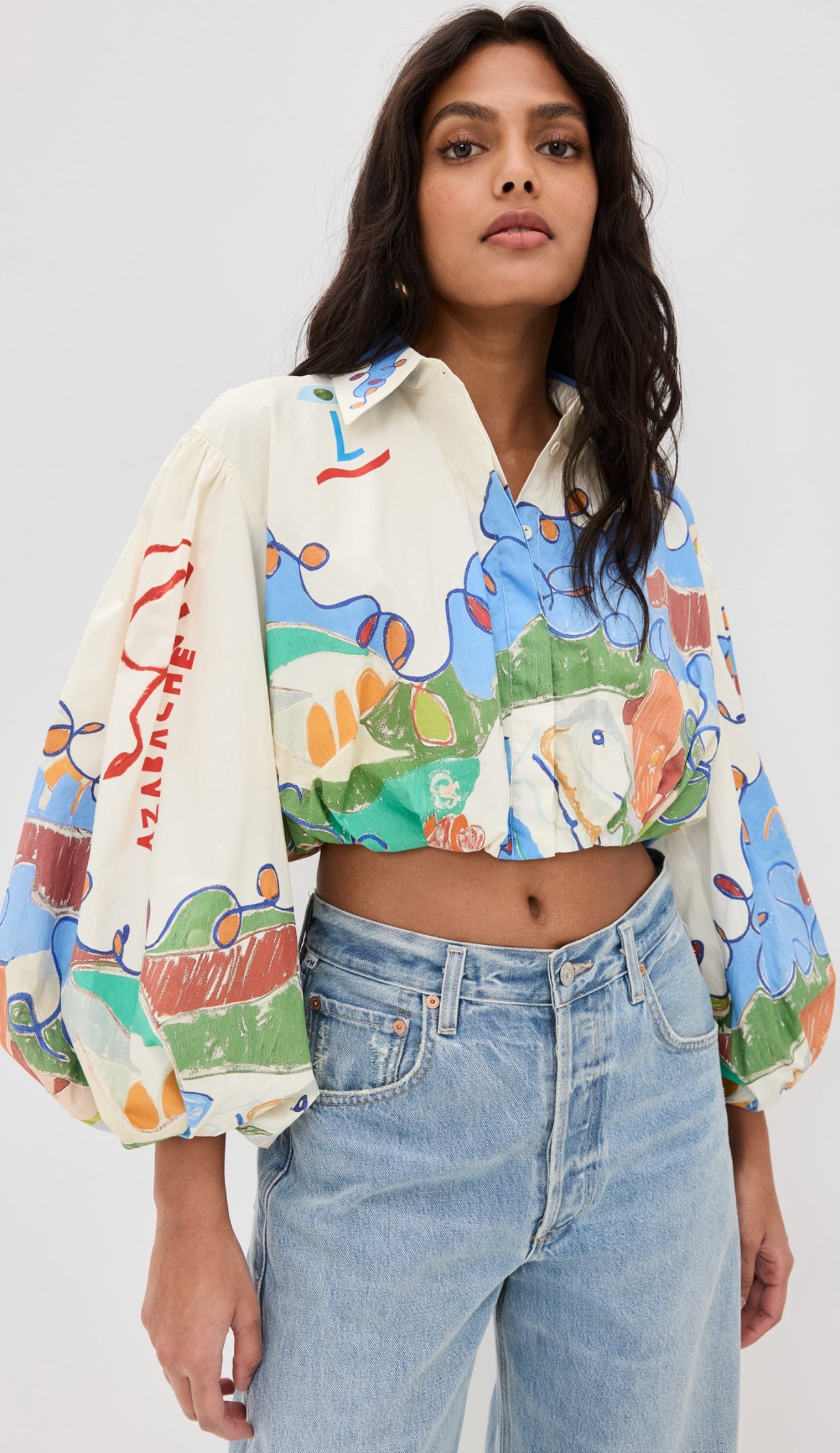 Nadia Cropped Shirt