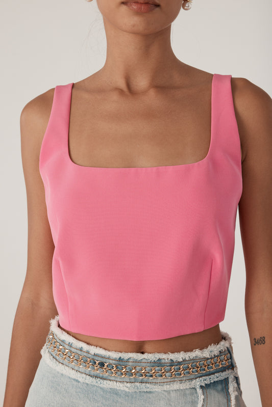 Othela Crepe Top Cherry Blossom