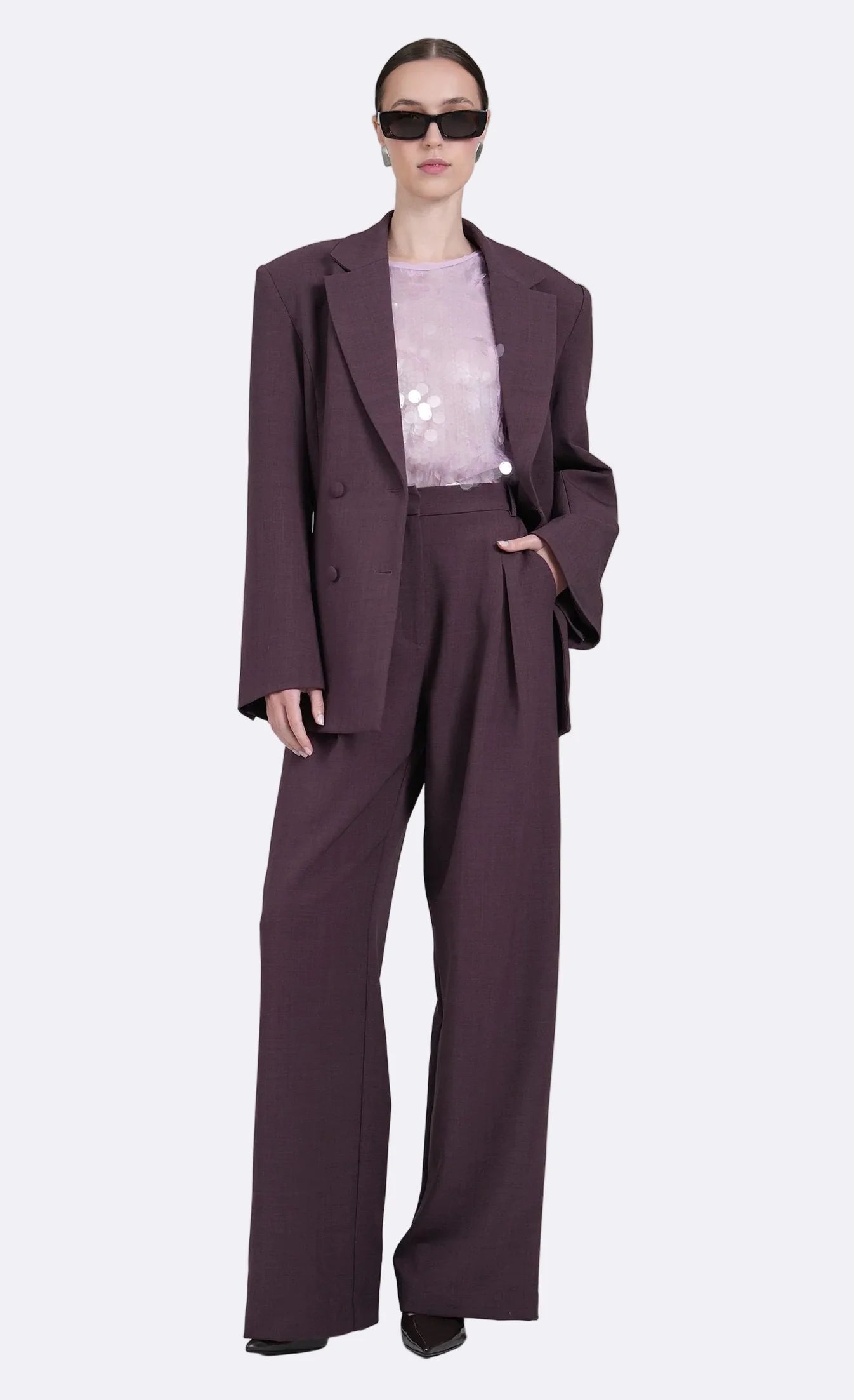 Monroe Pant Plum