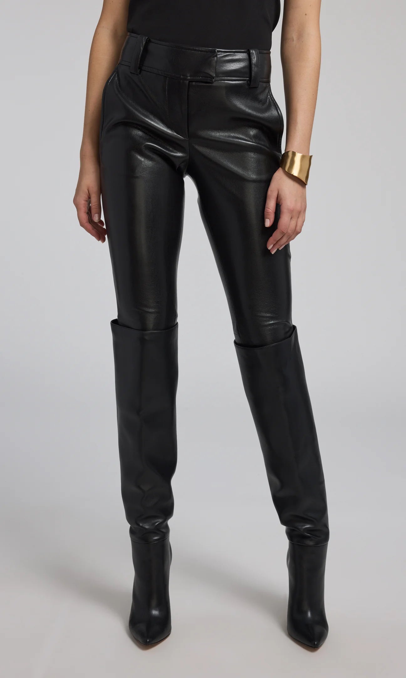 Alexandra Vegan Leather Pants