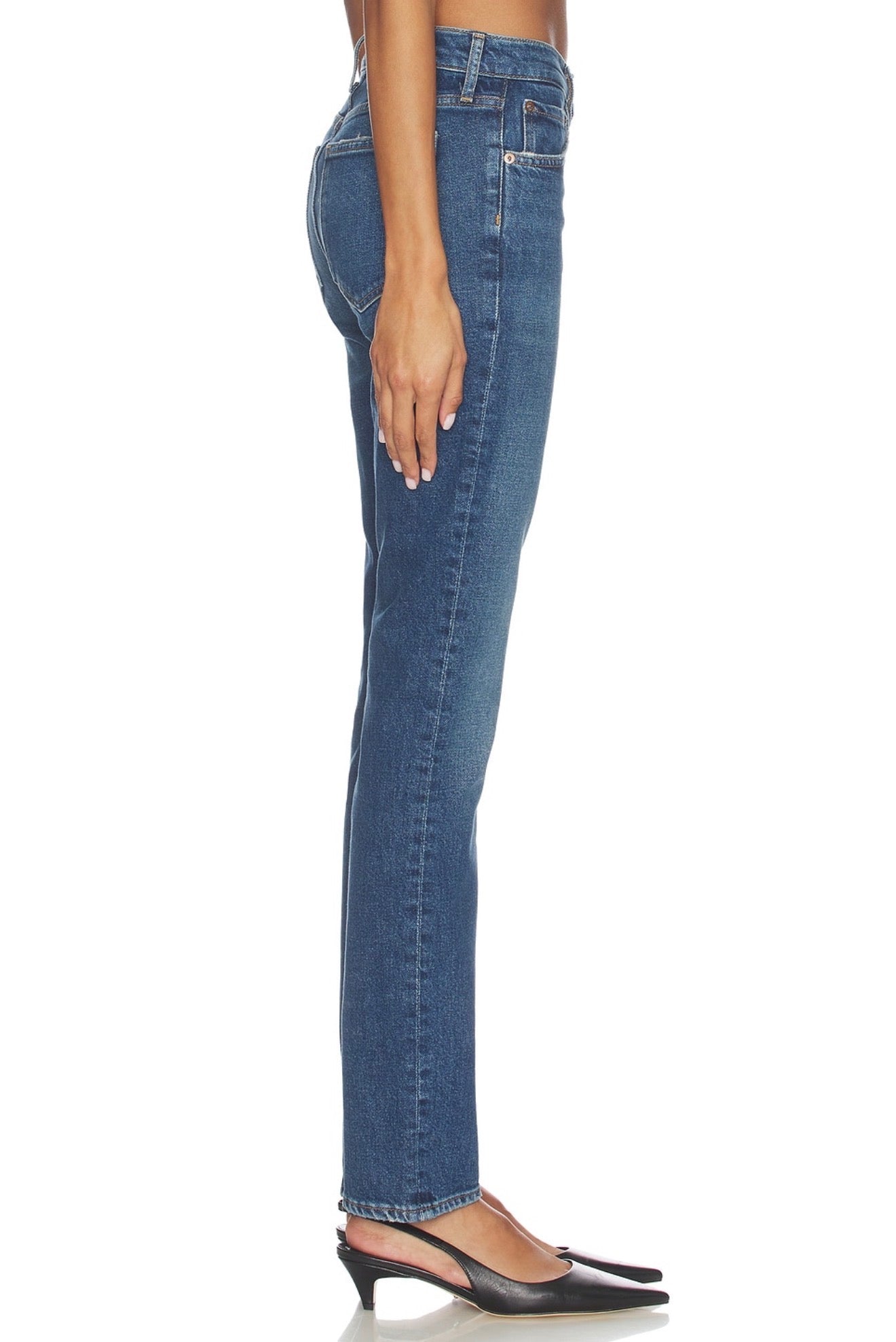 Cocktail Ankle Jean in Outline