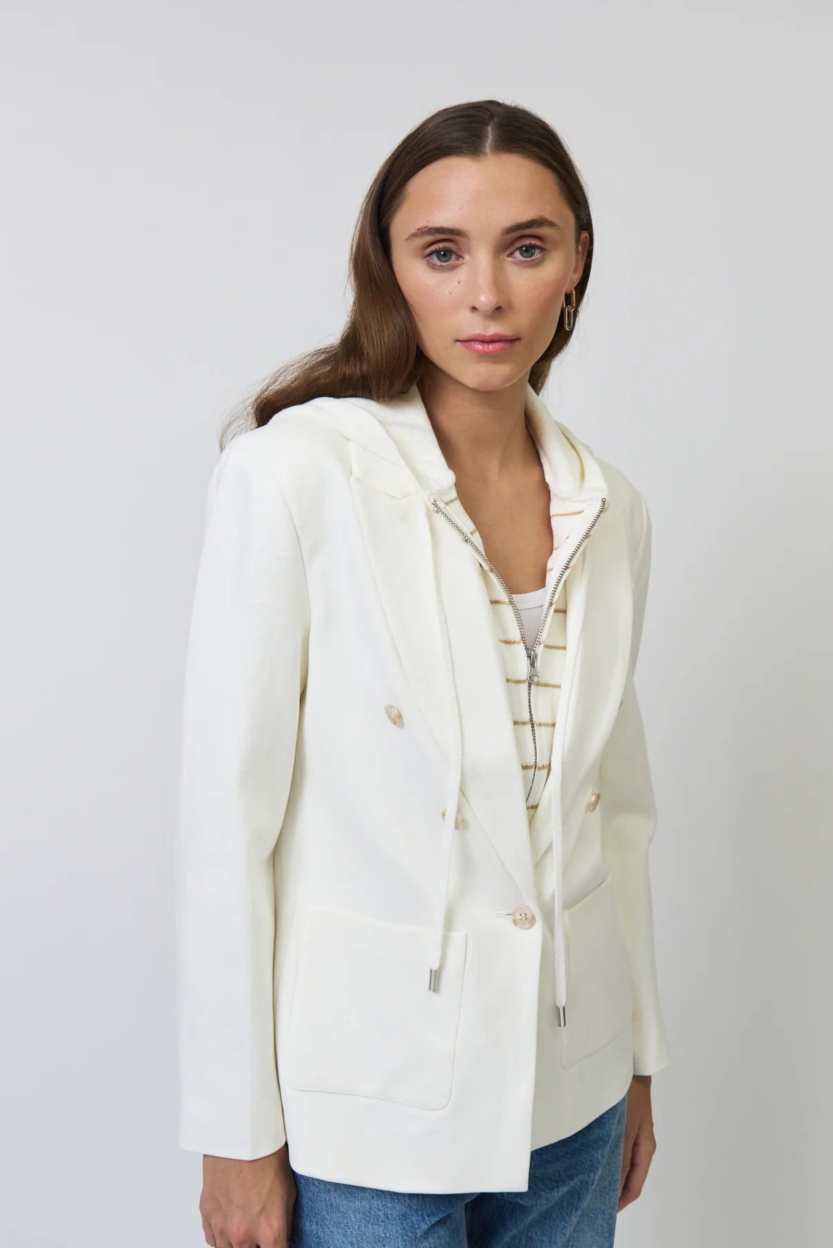 Nevada Stripe Sweater Dickey Blazer