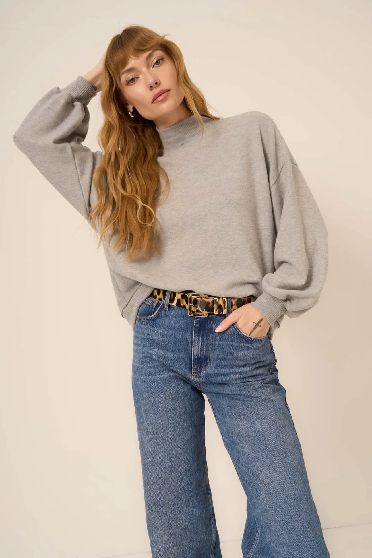 Love Language Mock Neck